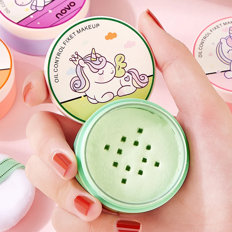 Cute Cartoons Oil Control Fixed Makeup Loose Powder Matte Shimmer Waterproof Long Lasting Smooth Brighten Skin Face Cosmetics
Cute Cartoons Oil Control Fixed Makeup Loose Powder Matte Shimmer Waterproof Long Lasting Smooth Brighten Skin Face Cosmetics