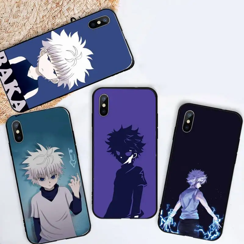 HUNTER×HUNTER Killua Zoldyck чехол для телефона iPhone 11 12 mini pro XS MAX 8 7 6 6S Plus X 5S SE 2020 XR | Мобильные