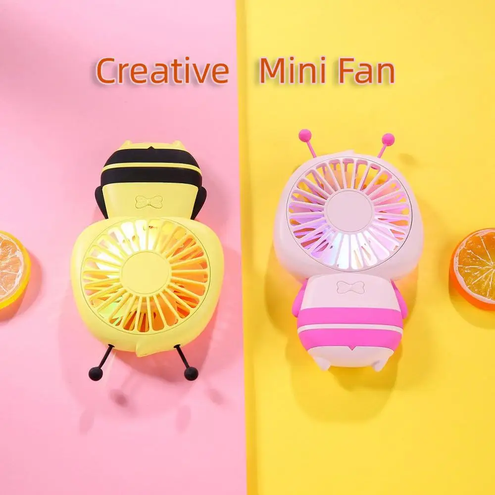 Creative Elf Bee Mini Fan Cooler Ultra-thin Pocket Portable Fan Usb Fan Student Summer Handheld Mute ventilador ventilator tool
Creative Elf Bee Mini Fan Cooler Ultra-thin Pocket Portable Fan Usb Fan Student Summer Handheld Mute ventilador ventilator tool