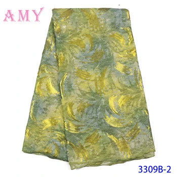 2020 New Design African Lace Fabric High Quality French Nigerian Embroidered Tulle Lace Fabric With Sequins AMY3309B
2020 New Design African Lace Fabric High Quality French Nigerian Embroidered Tulle Lace Fabric With Sequins AMY3309B