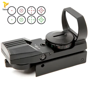 TOtrait Riflescope 20mm Rail Holographic Red Dot Sight 4 Reticle tactical Scope Collimator Optical sight Hunting Airsoft Optics
TOtrait Riflescope 20mm Rail Holographic Red Dot Sight 4 Reticle tactical Scope Collimator Optical sight Hunting Airsoft Optics