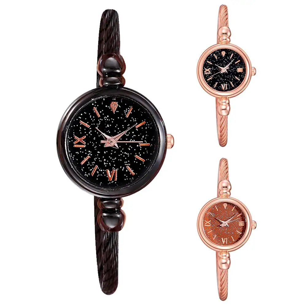 Women Starry Twist Band Roman Numerals Round Dial Analog Quartz Wrist Watch relogio Mujer zegarek damski Quartz Movement Wrist W
Women Starry Twist Band Roman Numerals Round Dial Analog Quartz Wrist Watch relogio Mujer zegarek damski Quartz Movement Wrist W