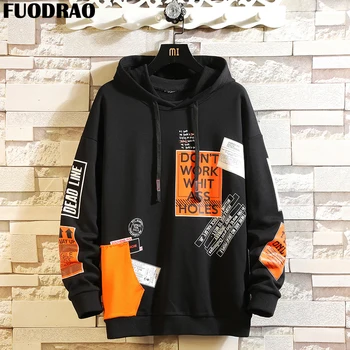FUODRAO Hoodies Men Patchwork Sweatshirts Fashion Streetwear Hip Hop Hoodie Mens Harajuku Tracksuit Loose Casual Pullover W223
FUODRAO Hoodies Men Patchwork Sweatshirts Fashion Streetwear Hip Hop Hoodie Mens Harajuku Tracksuit Loose Casual Pullover W223