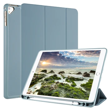 Tablet Case for iPad Air 2 Slim Trifold Flip Folio Leather Soft TPU Back Auto Sleep/Wake Smart Cover for iPad 9.7 Case 2017 2018
Tablet Case for iPad Air 2 Slim Trifold Flip Folio Leather Soft TPU Back Auto Sleep/Wake Smart Cover for iPad 9.7 Case 2017 2018