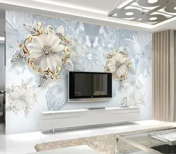 CJSIR Custom 3D Mural Wallpaper European Style Jewelry Diamond Flower Backdrop Decor Mural Modern Art Wall 3d Wallpaper Decors
CJSIR Custom 3D Mural Wallpaper European Style Jewelry Diamond Flower Backdrop Decor Mural Modern Art Wall 3d Wallpaper Decors