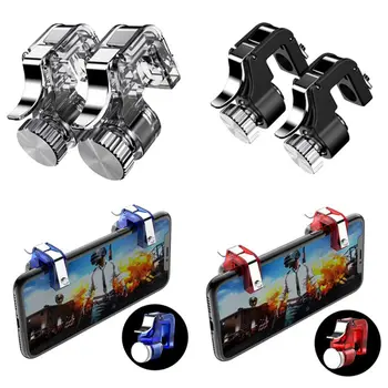 R11 Mini Metal Phone Mobile Gaming Trigger for PUBG Mobile Gamepad Fire Button Aim Key L1 R1 Shooter Assist Game Controller
R11 Mini Metal Phone Mobile Gaming Trigger for PUBG Mobile Gamepad Fire Button Aim Key L1 R1 Shooter Assist Game Controller