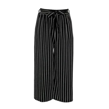 Vertical stripes wave tide female trousers point bandwidth 2020 loose nine points leisure wide-legged pants summer YSMZ004
Vertical stripes wave tide female trousers point bandwidth 2020 loose nine points leisure wide-legged pants summer YSMZ004