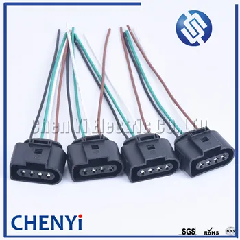 4 Pin 3.5 Waterproof connector 4B0973724 Ignition coil Extension adapter electrical wire plug 1J0973724 for VW AUDI With harness
4 Pin 3.5 Waterproof connector 4B0973724 Ignition coil Extension adapter electrical wire plug 1J0973724 for VW AUDI With harness