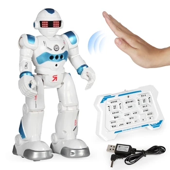 Educational toys RC Robot Mechanical Police Intelligent Song Dance & Gesture sensor Robot Programming USB charge Children Gifts
Educational toys RC Robot Mechanical Police Intelligent Song Dance & Gesture sensor Robot Programming USB charge Children Gifts