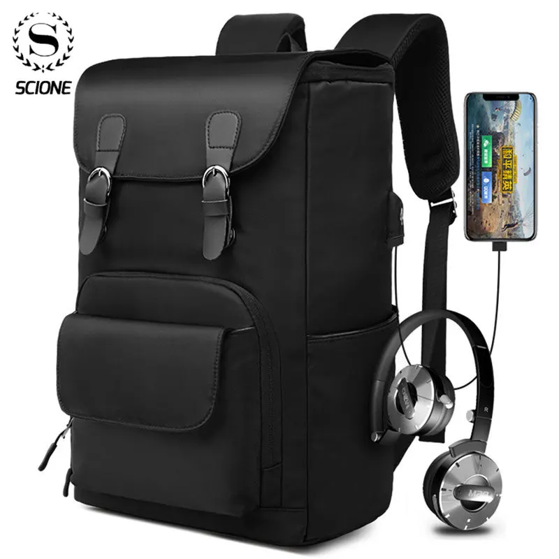 Scione Laptop Backpack Mens Male Backpacks Business Notebook Mochila Waterproof Back Pack USB Charging Bags Travel Bagpack
Scione Laptop Backpack Mens Male Backpacks Business Notebook Mochila Waterproof Back Pack USB Charging Bags Travel Bagpack