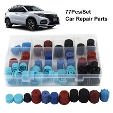 System Charging Port Service Cap R134a High Low Side Valve Adapter Dust Cap Red Blue Car Air Conditioning 77PCS Universal
System Charging Port Service Cap R134a High Low Side Valve Adapter Dust Cap Red Blue Car Air Conditioning 77PCS Universal