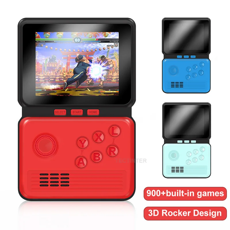 16 Bit Retro Video Game Console M3 Protable 3.0 Inch Mini Handheld Game controller Built-in 900 Classic Games
16 Bit Retro Video Game Console M3 Protable 3.0 Inch Mini Handheld Game controller Built-in 900 Classic Games