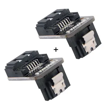 Jimier 7Pin SATA Converter Male to Female Up 90 Degree Angled 7pin Adapter Mainboard Motherboard for Desktops SSD HDD
Jimier 7Pin SATA Converter Male to Female Up 90 Degree Angled 7pin Adapter Mainboard Motherboard for Desktops SSD HDD