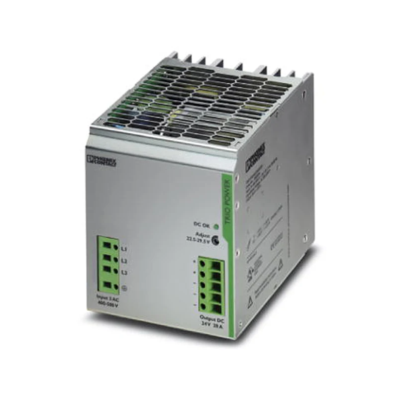 Импульсный источник питания TRIO TRIO-PS/3AC/24DC/20 480W | 24V | 3x400-500VAC | 20A 2866394
Импульсный источник питания TRIO TRIO-PS/3AC/24DC/20 480W | 24V | 3x400-500VAC | 20A 2866394