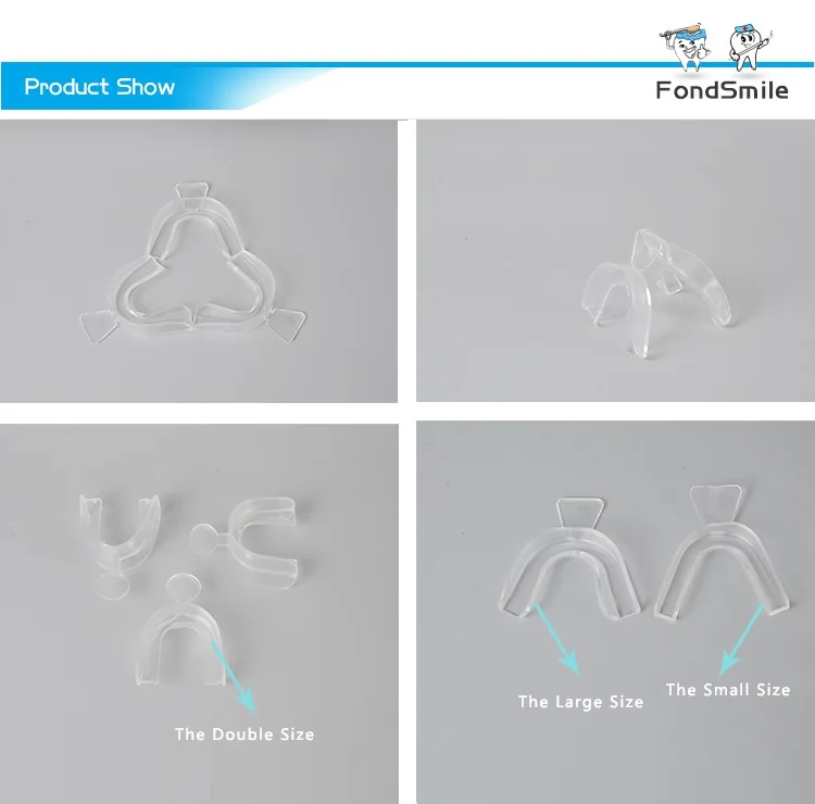 Food Grade FDA&CE Approved Disposable Dental Teeth Whitening Mouth Tray