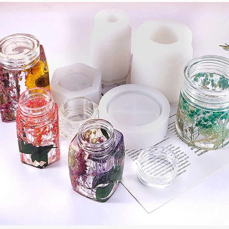 1 Kit Crystal Epoxy Resin Mold Storage Box Casting Silicone Mould DIY Crafts Container Jewelry Decorations Making Tools
1 Kit Crystal Epoxy Resin Mold Storage Box Casting Silicone Mould DIY Crafts Container Jewelry Decorations Making Tools