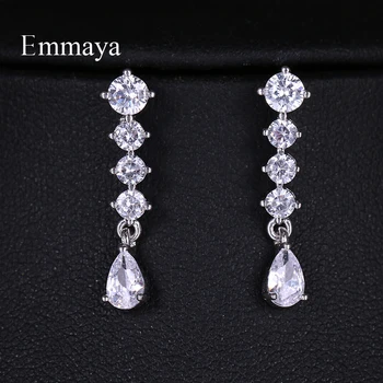 Emmaya New Design Geometry Shape Gradual Change With Waterdrop Zirconia Two Colors For Women Long Earring Fashion Party
Emmaya New Design Geometry Shape Gradual Change With Waterdrop Zirconia Two Colors For Women Long Earring Fashion Party