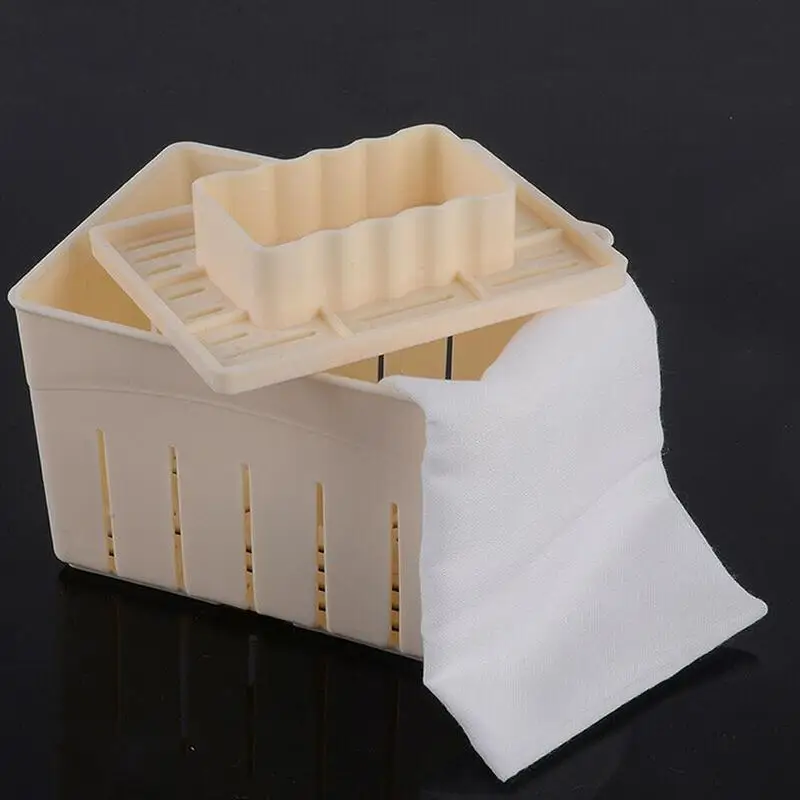 Tofu Making Machine with cloth Plastic Homemade Tofu Maker Press Mold Kit Soy Pressing Mould With Cheese Cloth Ustensile Cuisine
Tofu Making Machine with cloth Plastic Homemade Tofu Maker Press Mold Kit Soy Pressing Mould With Cheese Cloth Ustensile Cuisine