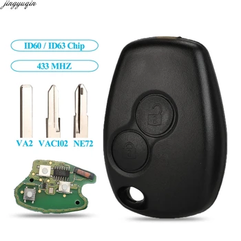 jingyuqin 433MHZ PCF7947 PCF7946 Chip 2 Buttons Remote Key For Renault Duster Modus Clio 3 Twingo DACIA Logan Sandero Kangoo 
jingyuqin 433MHZ PCF7947 PCF7946 Chip 2 Buttons Remote Key For Renault Duster Modus Clio 3 Twingo DACIA Logan Sandero Kangoo