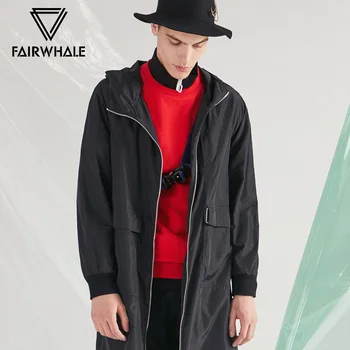 Mark Fairwhale 2019 Autumn Winter Fashion Soild Medium long Windbreaker men Long sleeves With Hat Black Coat 717313027005
Mark Fairwhale 2019 Autumn Winter Fashion Soild Medium long Windbreaker men Long sleeves With Hat Black Coat 717313027005