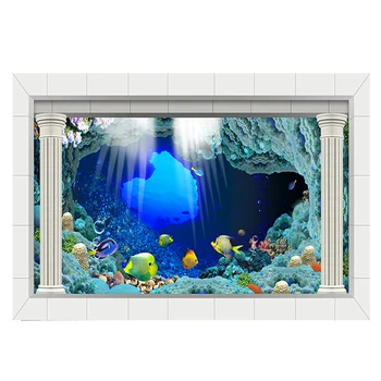 PVC Waterproof Single Side Ocean Natural Landscape Fish Bowl Sticker Aquarium Background Poster Wall Picture Home Decoration
PVC Waterproof Single Side Ocean Natural Landscape Fish Bowl Sticker Aquarium Background Poster Wall Picture Home Decoration