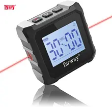 TYRRY Digital Angle Finder 2 in 1 Mini Laser Level and Angle Gauge Level Box Precise Measurement Tool with LCD and Backlight
TYRRY Digital Angle Finder 2 in 1 Mini Laser Level and Angle Gauge Level Box Precise Measurement Tool with LCD and Backlight