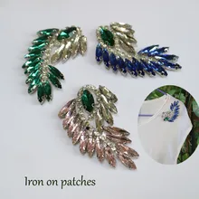 2pc/lot Glass Rhinestone appliques Iron on Beaded flower patches for clothes DIY sequins parches Fashion sew on Parche appliques
2pc/lot Glass Rhinestone appliques Iron on Beaded flower patches for clothes DIY sequins parches Fashion sew on Parche appliques