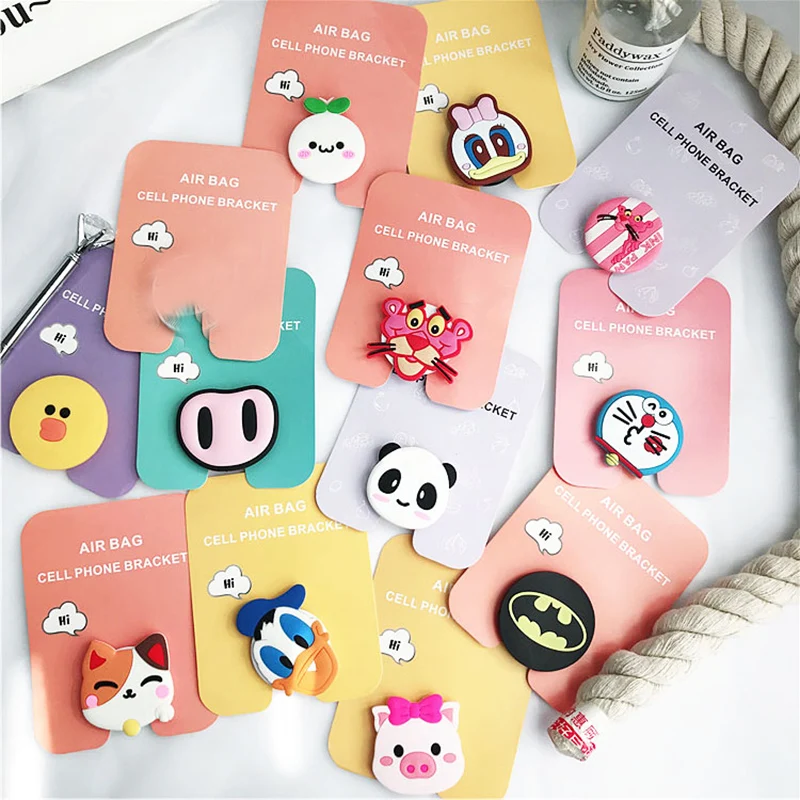 Universal Phone Stand bracket Expanding Stand stretch grip phone Holder socket Finger Cute Cartoon Stand for iphone 66S 7 8 X XS
Universal Phone Stand bracket Expanding Stand stretch grip phone Holder socket Finger Cute Cartoon Stand for iphone 66S 7 8 X XS