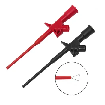HOT SALE Professional full insulation fast test clamp test hook flexible probe high voltage differential test hook 4mm
HOT SALE Professional full insulation fast test clamp test hook flexible probe high voltage differential test hook 4mm