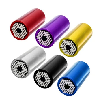 Magic Socket Sleeve 7-19mm Torque Wrench Multicolor Universal Sleeve Head Set Spanner Key Grip Multi Cr-v Material Gator
Magic Socket Sleeve 7-19mm Torque Wrench Multicolor Universal Sleeve Head Set Spanner Key Grip Multi Cr-v Material Gator