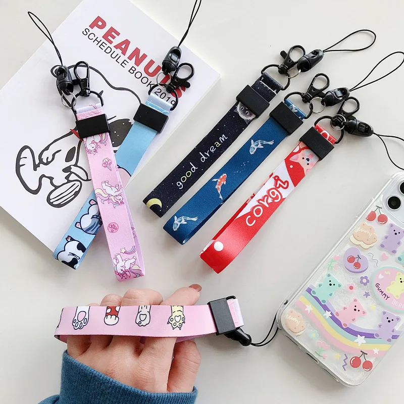 Cartoon Mobile phone strap keychain wrist strap key ring key rope mobile phone portable short lanyard hand rope lanyard key
Cartoon Mobile phone strap keychain wrist strap key ring key rope mobile phone portable short lanyard hand rope lanyard key