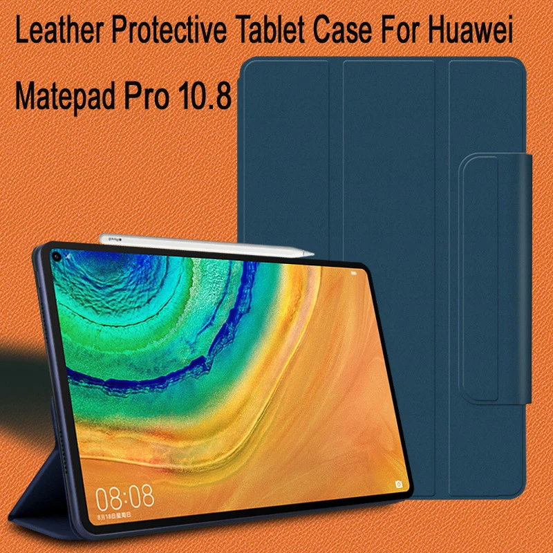 Магнитный кожаный чехол для планшета, простой двухсторонний зажим для Huawei Matepad Pro 10,8, Кожаный противоударный чехол с подушкой безопасности
Магнитный кожаный чехол для планшета, простой двухсторонний зажим для Huawei Matepad Pro 10,8, Кожаный противоударный чехол с подушкой безопасности