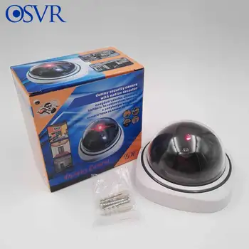 Plastic Smart Indoor/Outdoor Fake CCTV Security Camera with Flashing Red LED Lights Dummy Surveillance Home Dome Camera
Plastic Smart Indoor/Outdoor Fake CCTV Security Camera with Flashing Red LED Lights Dummy Surveillance Home Dome Camera
