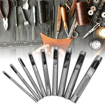 9PCS Hollow Punch Set Heavy Duty Cutter Tool Gasket for Leather Rubber Vinyl Plastic Belts Bands Canvas Paper
9PCS Hollow Punch Set Heavy Duty Cutter Tool Gasket for Leather Rubber Vinyl Plastic Belts Bands Canvas Paper