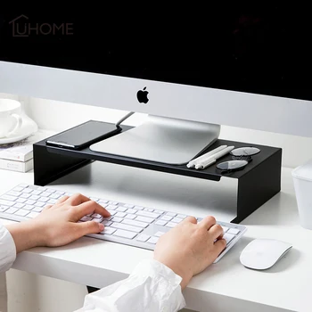 Multifunction Desktop Monitor Stand Computer Screen Riser Iron Art Sundries Shelf Keyboard Cover Strong Laptop Stand Desk Holder
Multifunction Desktop Monitor Stand Computer Screen Riser Iron Art Sundries Shelf Keyboard Cover Strong Laptop Stand Desk Holder