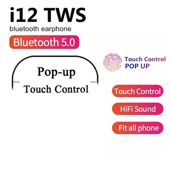 TWS i12 Bluetooth wireless dual headset with charging compartment i12 Bluetooth headset 5.0 Bluetooth headset wireless earphones
TWS i12 Bluetooth wireless dual headset with charging compartment i12 Bluetooth headset 5.0 Bluetooth headset wireless earphones