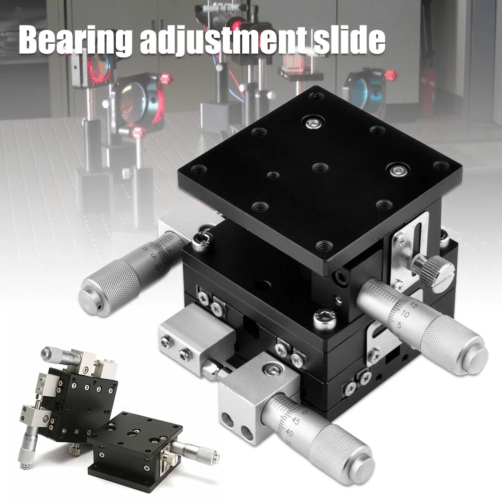 Axial Linear Stage Trimming Platform Bearing Tuning Sliding Table Lifting 60x60mm CLH@8
Axial Linear Stage Trimming Platform Bearing Tuning Sliding Table Lifting 60x60mm CLH@8