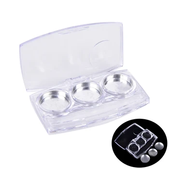1Set Empty 3 Round Grids Eyeshadow Lipstick Powder Box Case Cosmetic Packing+3Pcs Palette
1Set Empty 3 Round Grids Eyeshadow Lipstick Powder Box Case Cosmetic Packing+3Pcs Palette