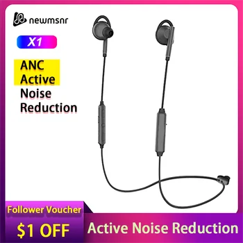 Newmsnr X1 Bluetooth Earphone HD Stereo Sports Waterproof Earbuds,ANC acive Noise Reduction,Voice Control Headset Instock 
Newmsnr X1 Bluetooth Earphone HD Stereo Sports Waterproof Earbuds,ANC acive Noise Reduction,Voice Control Headset Instock