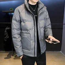 Quality Winter Grey Duck Down Jackets Men's Solid Color Cold Autumn Stand Collar Light And Warm Down Coats Outwear Tops Clothing
Quality Winter Grey Duck Down Jackets Men's Solid Color Cold Autumn Stand Collar Light And Warm Down Coats Outwear Tops Clothing