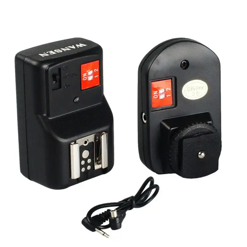 DishyKooker 4 Channels Wireless Radio Flash Trigger Sync Speed 1/250s with Receiver for Canon Nikon Pentax DSLR k5
DishyKooker 4 Channels Wireless Radio Flash Trigger Sync Speed 1/250s with Receiver for Canon Nikon Pentax DSLR k5