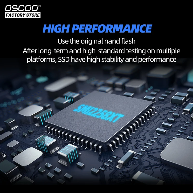OSCOO SATA SSD жесткий диск 512 ГБ 1 ТБ 2 5 дюймов внутренний хард статер на очень высоком