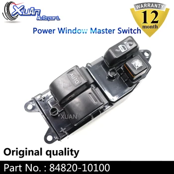 XUAN Power Window Lifter Master Control Switch 84820-10100 For Toyota Land Cruiser YARIS STARLET PASEO HILUX HIACE ECHO
XUAN Power Window Lifter Master Control Switch 84820-10100 For Toyota Land Cruiser YARIS STARLET PASEO HILUX HIACE ECHO