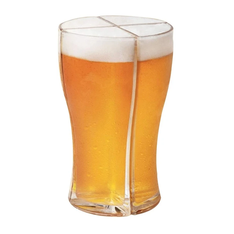 Super Schooner Beer Glasses Mug Cup Separable 4 part Large Capacity Thick Beer Mug Glass Cup Transparent for Club Bar Party Home
Super Schooner Beer Glasses Mug Cup Separable 4 part Large Capacity Thick Beer Mug Glass Cup Transparent for Club Bar Party Home