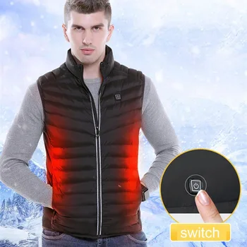Heating fat slimming Men's Electric Heating Vest USB Security Intelligent Thermostat Electric Vest Constant Temperature Warm
Heating fat slimming Men's Electric Heating Vest USB Security Intelligent Thermostat Electric Vest Constant Temperature Warm