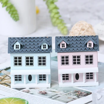1:12 Dollhouse Miniature Wooden Little House Model Lovely Villa Doll House Decor
1:12 Dollhouse Miniature Wooden Little House Model Lovely Villa Doll House Decor