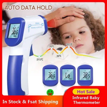 5pcs Infrared Non-contact Digital Termometro Temperature Measurement for Kids Child& Adult with Fever Alarm Handheld Termometro
5pcs Infrared Non-contact Digital Termometro Temperature Measurement for Kids Child& Adult with Fever Alarm Handheld Termometro