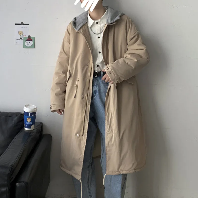 Winter Long Coat Men's Warm Fashion Casual Hooded Lamb Fur Coat Men Overcoat Loose Oversize Padded Jacket Mens Clothes M-2XL
Winter Long Coat Men's Warm Fashion Casual Hooded Lamb Fur Coat Men Overcoat Loose Oversize Padded Jacket Mens Clothes M-2XL
