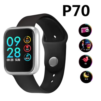 P70 Smart Bracelet Smartwatch 2020 Sport Band Heart Rate Blood Pressure Monitoring Passometer Fitness Tracker Bluetooth P80 I5
P70 Smart Bracelet Smartwatch 2020 Sport Band Heart Rate Blood Pressure Monitoring Passometer Fitness Tracker Bluetooth P80 I5