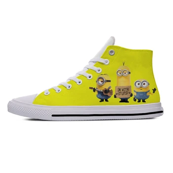 Custom Minions Cartoon Anime Cute Popular Funny Novelty Casual Canvas Shoes High Top Breathable 3D Print Men Women Sneakers
Custom Minions Cartoon Anime Cute Popular Funny Novelty Casual Canvas Shoes High Top Breathable 3D Print Men Women Sneakers